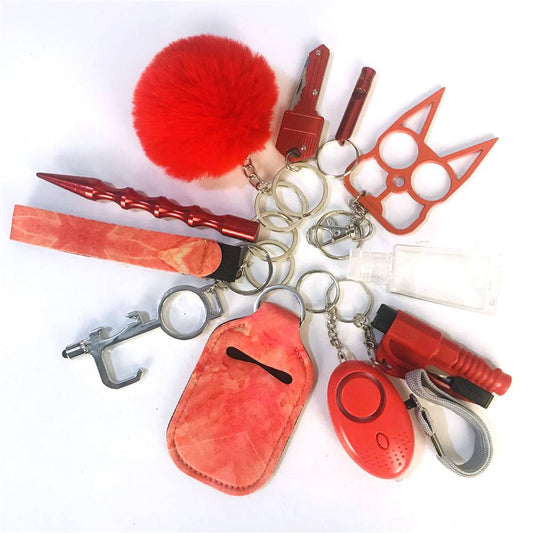 Orange Halo Dyeing Keychain Kit-11 Pcs/kit