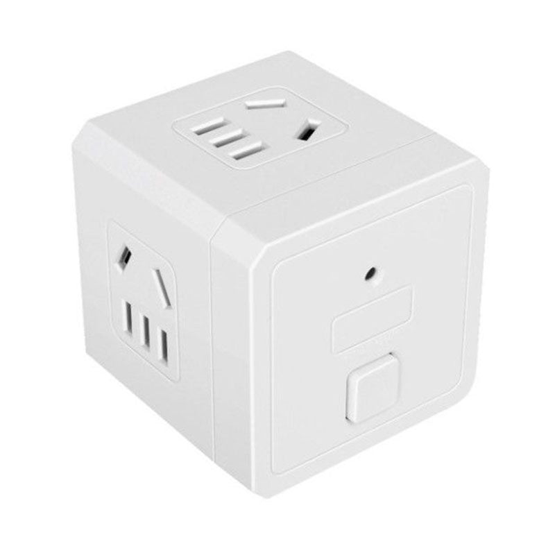 Portable Magic Cube Converter USB Travel Chargers Adapte