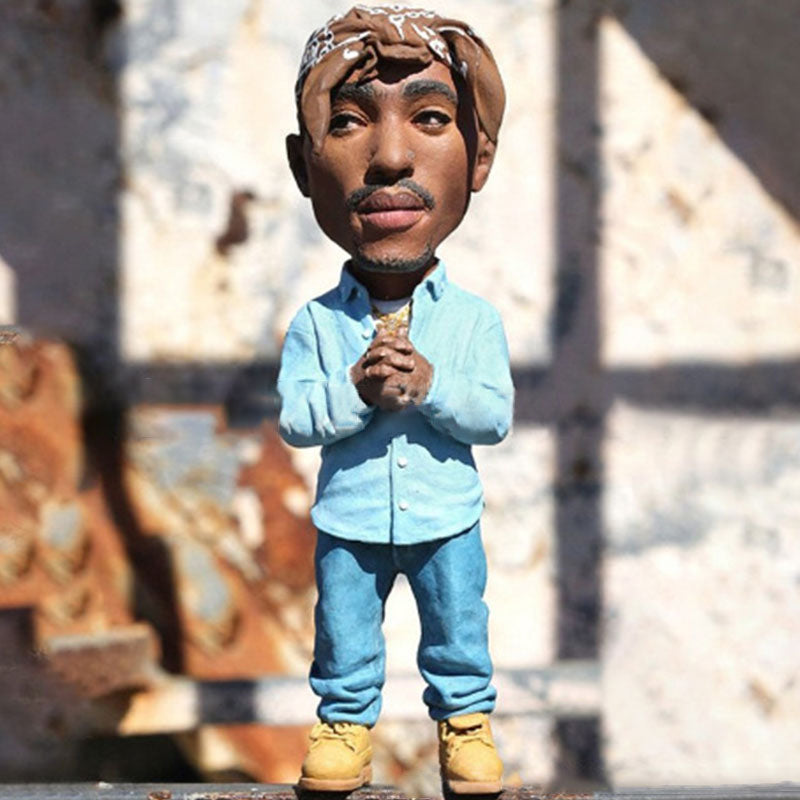 Funny Creative Rapper Resin Ornament