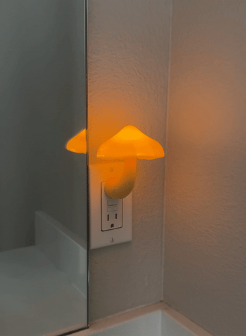 Bug Mushroom Lamp